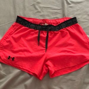 Very cute pink under armour shorts!